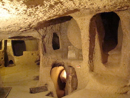 la Ciudad subtrránea de Kaymakli en Turquía la Ciudad subtrránea de Kaymakli en Turquía